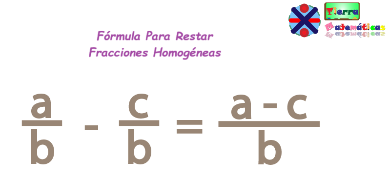 Cómo restar fracciones