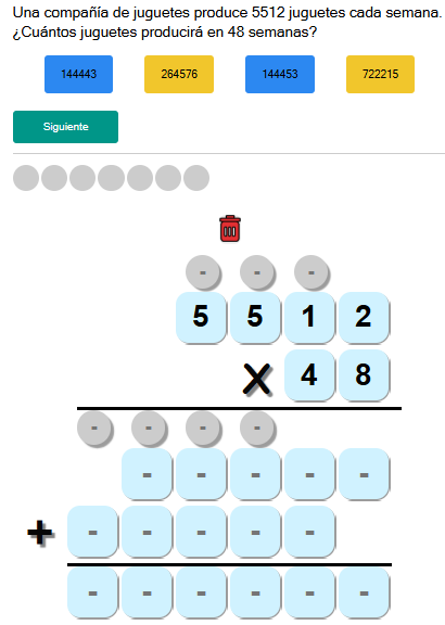 Test de multiplicación (nivel imposible)