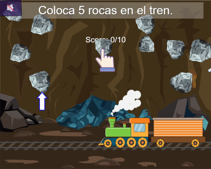 Juego de Contar: Conteo en la Mina